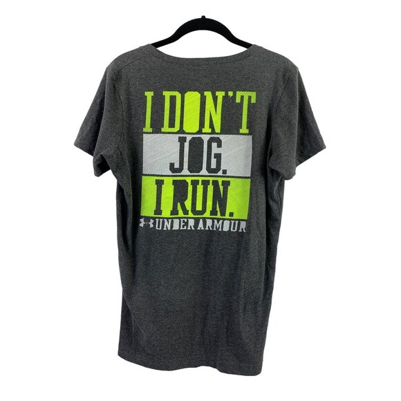 Under Armour Women's Grey T-Shirt - Picture 2 of 5